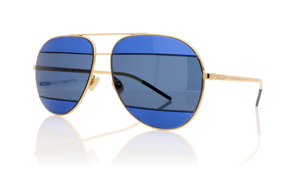 Dior Split2 0 Rose Gold Sunglasses - Angle