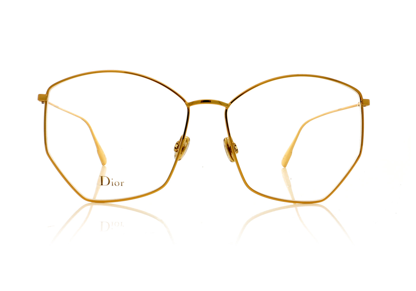 Dior Stellaire04 Gold J5G Glasses - Front