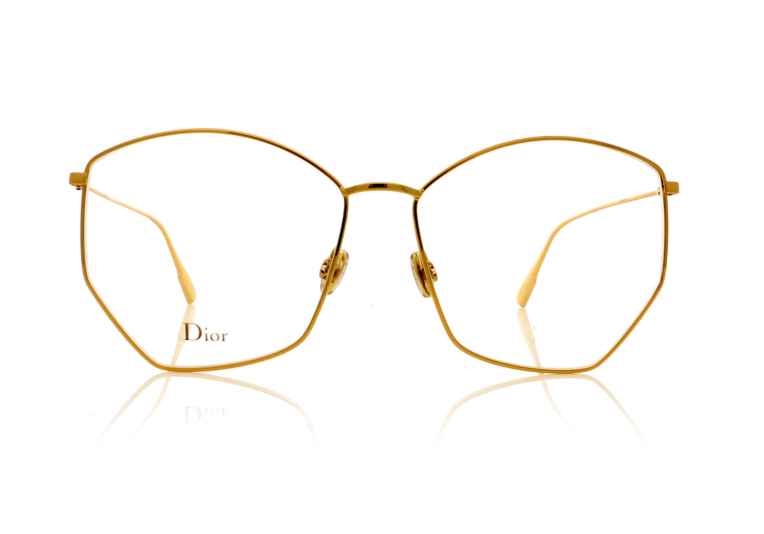Dior Stellaire04 Gold J5G Glasses - Front