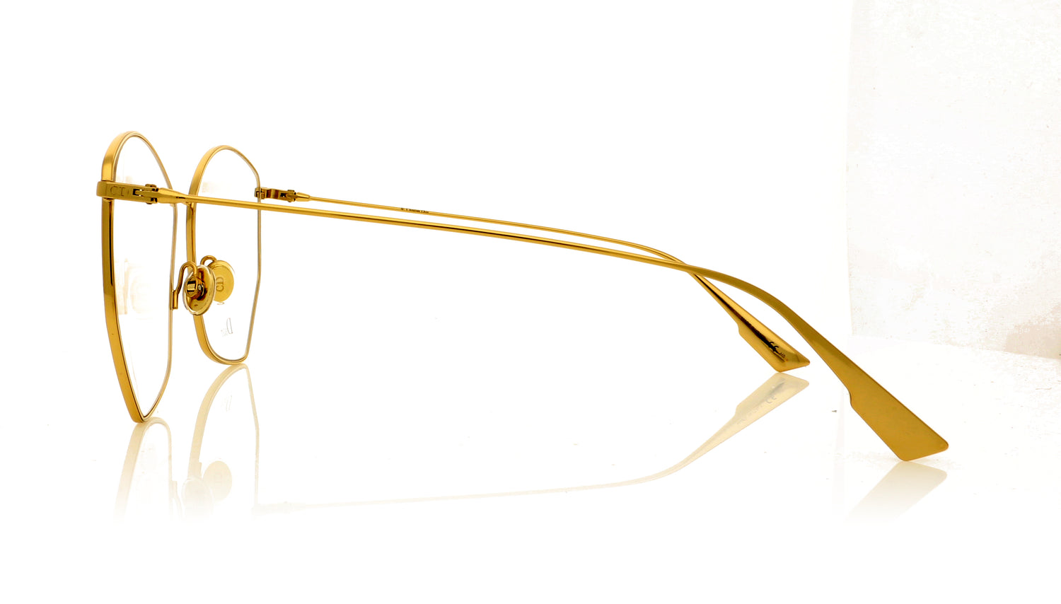 Dior Stellaire04 Gold J5G Glasses - Side
