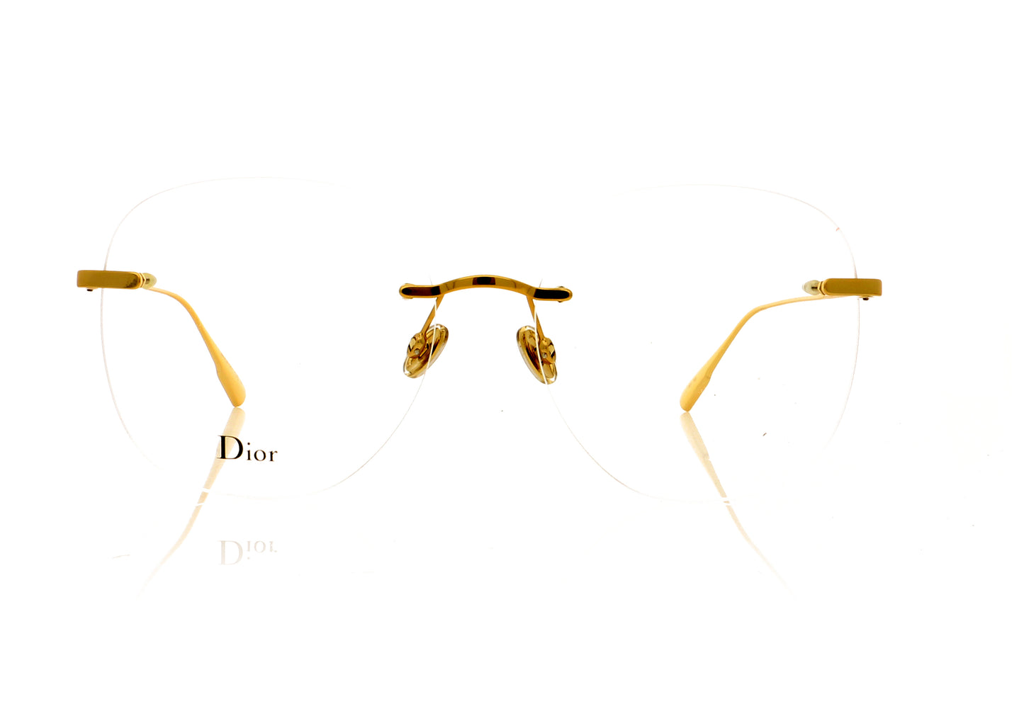 Dior Stellaire06 Gold J5G Glasses - Front