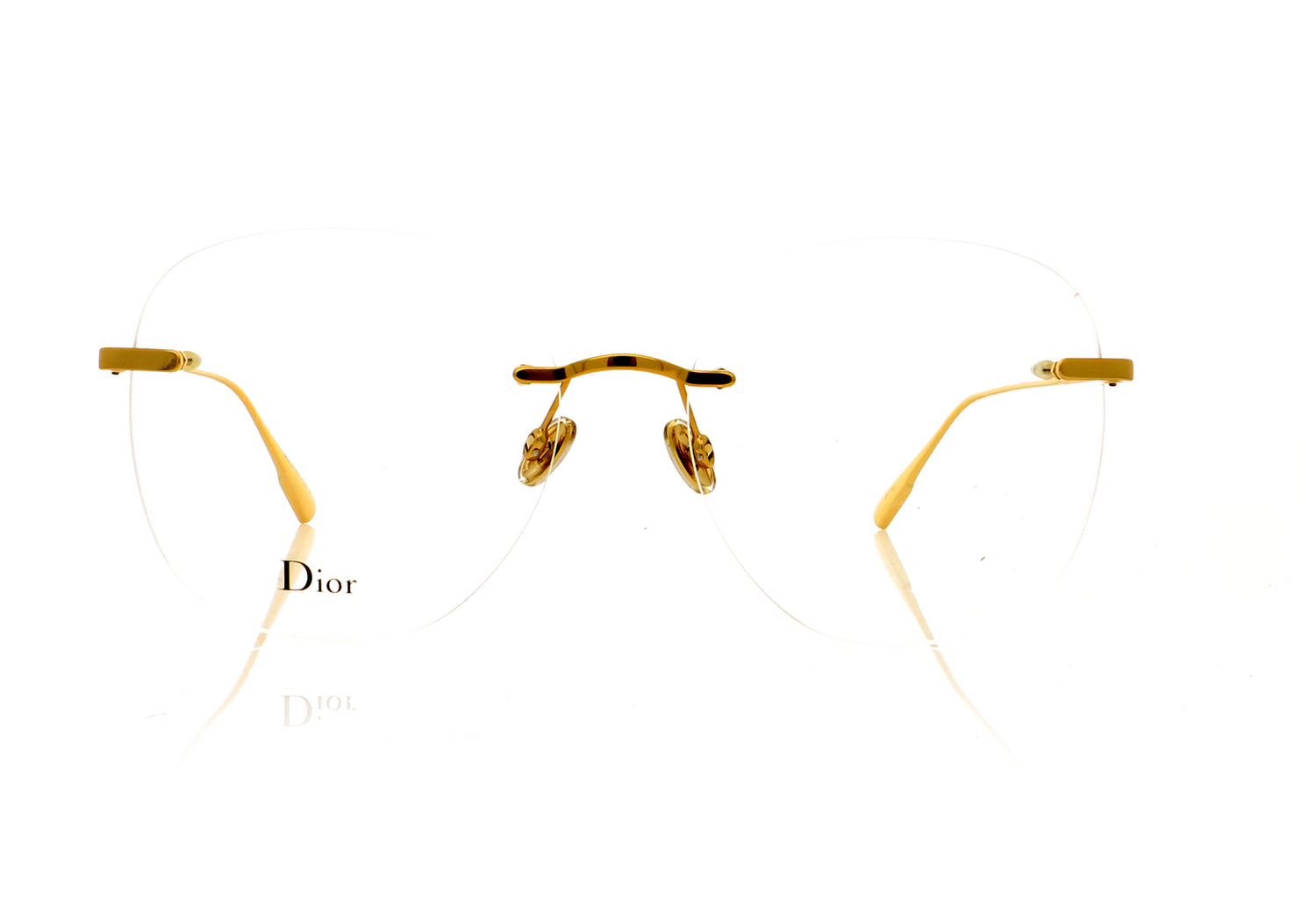 Dior Stellaire06 Gold J5G Glasses - Front