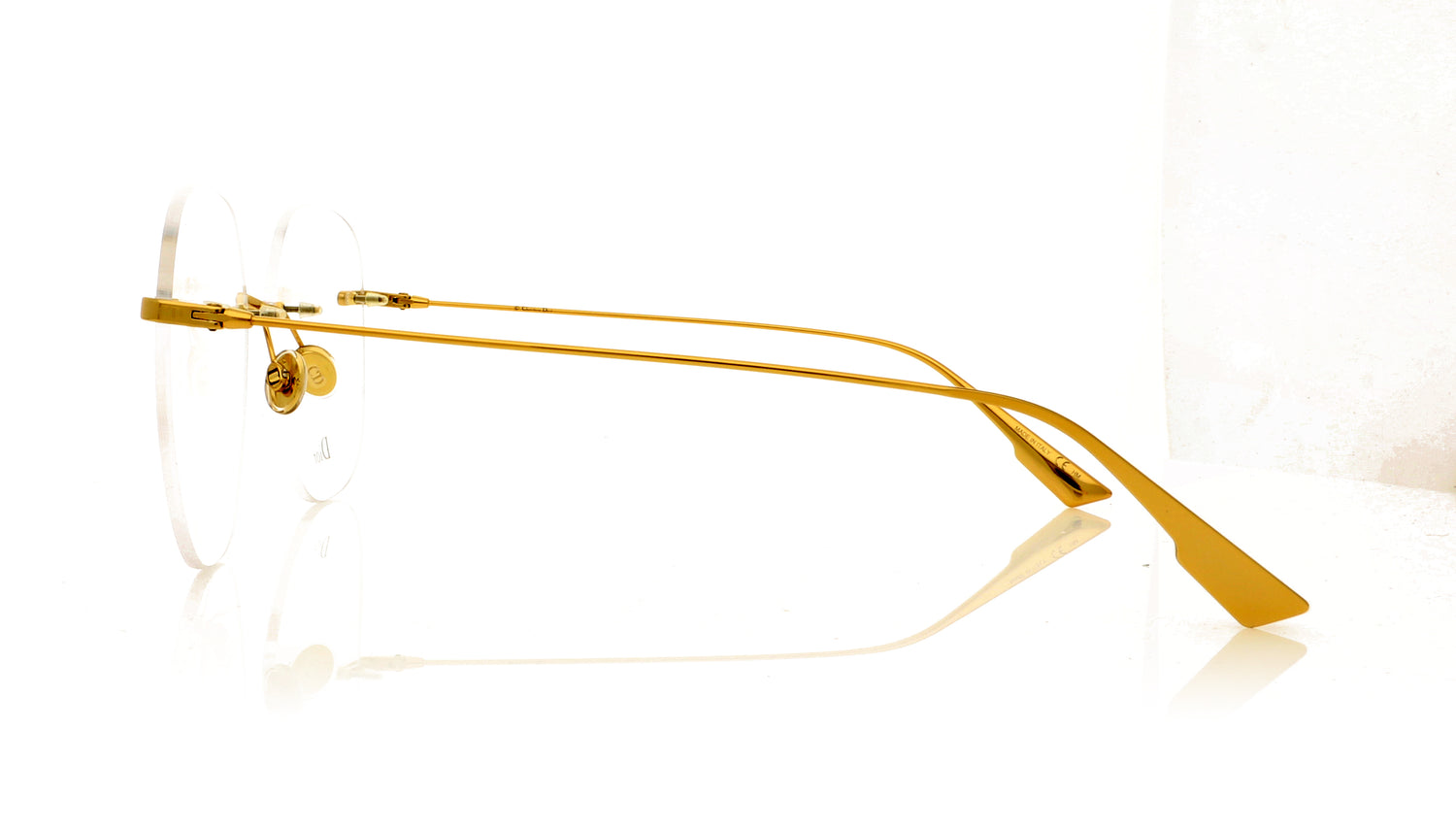 Dior Stellaire06 Gold J5G Glasses - Side