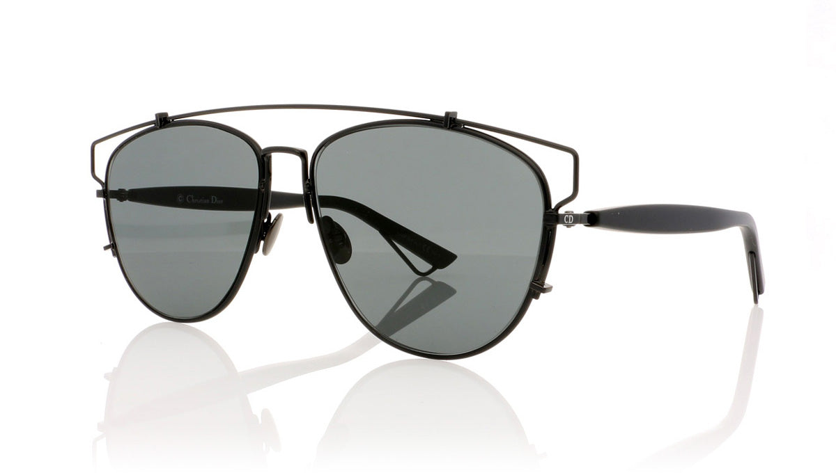 Dior Technologic 65Z Black Sunglasses - Angle