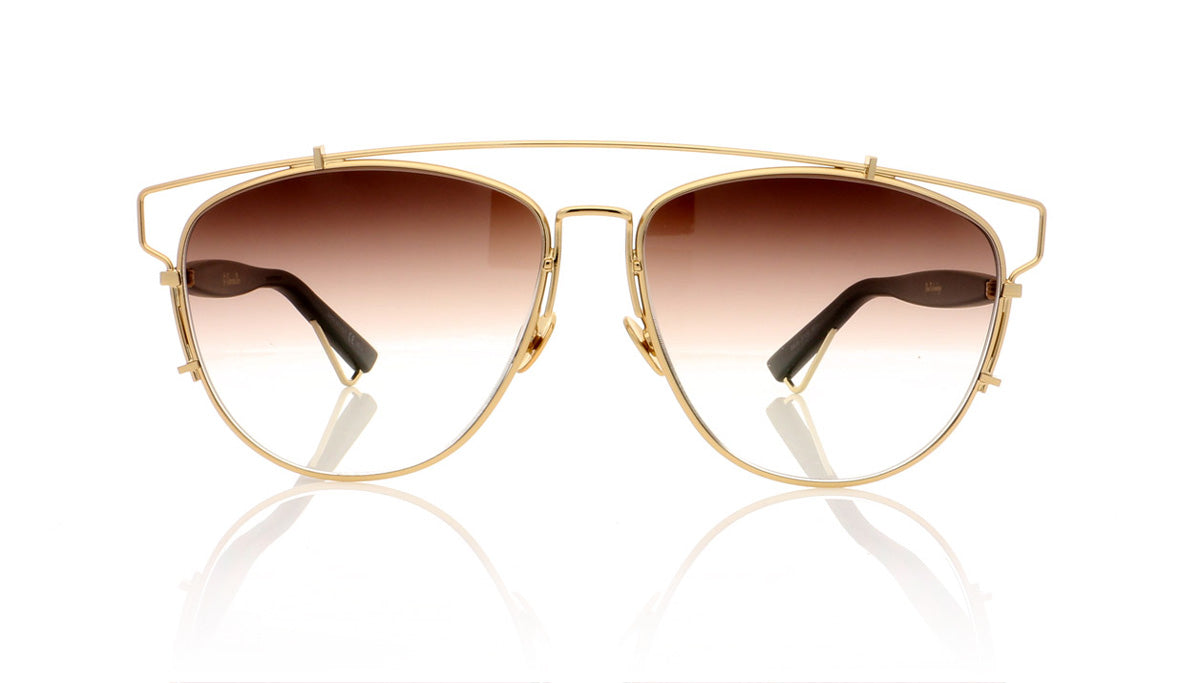 Dior Technologic RHL Gold Sunglasses - Front