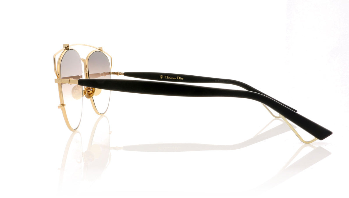 Dior Technologic RHL Gold Sunglasses - Side