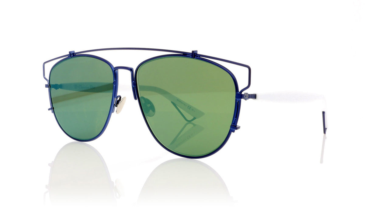 Dior Technologic TVC Matte Blue Sunglasses - Angle