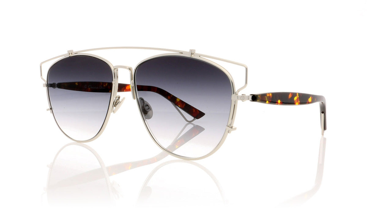Dior Technologic YL7 Silver Sunglasses - Angle