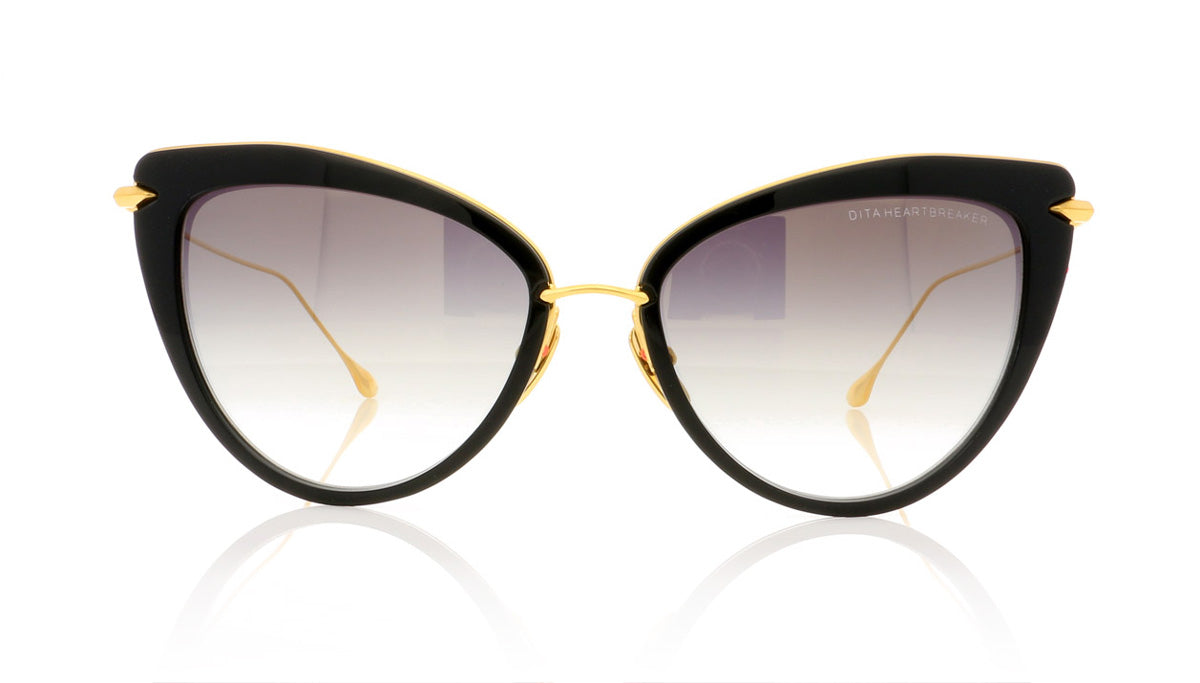 DITA Heartbreaker 22027 A Black Sunglasses - Front