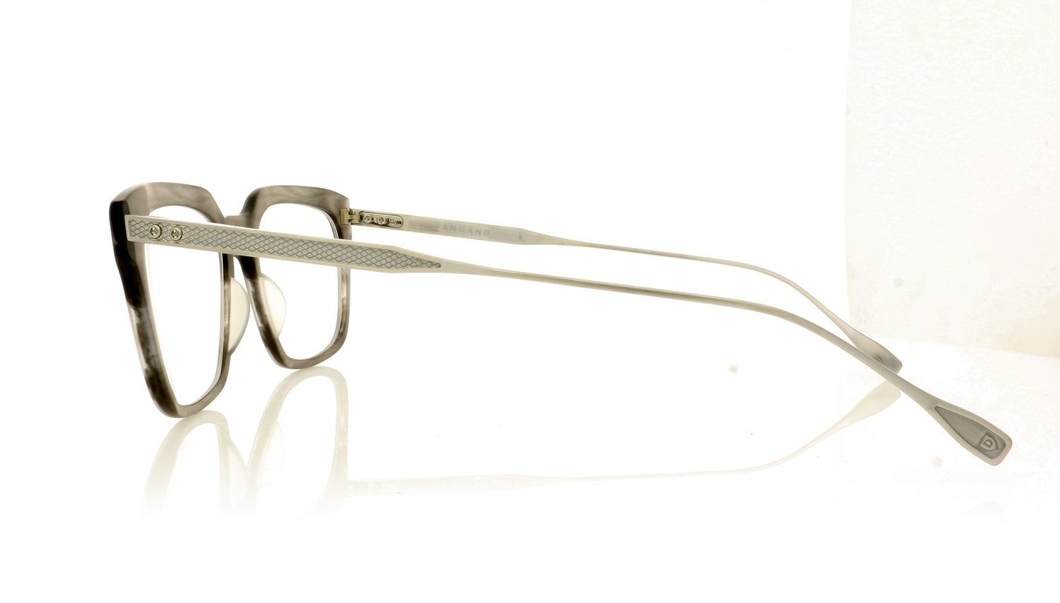 DITA DTX123 Argand 3 Matte Crystal Grey Glasses - Side