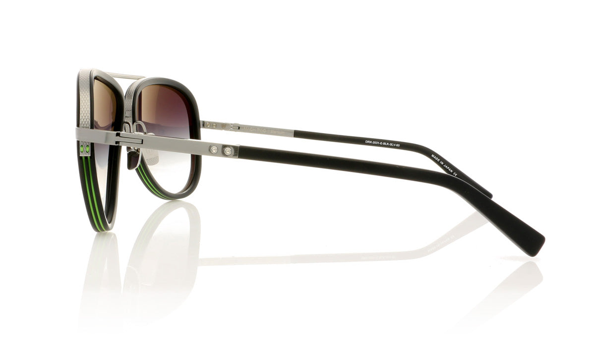 DITA Mach Two DRX-2031 E Mat Black Sunglasses - Side