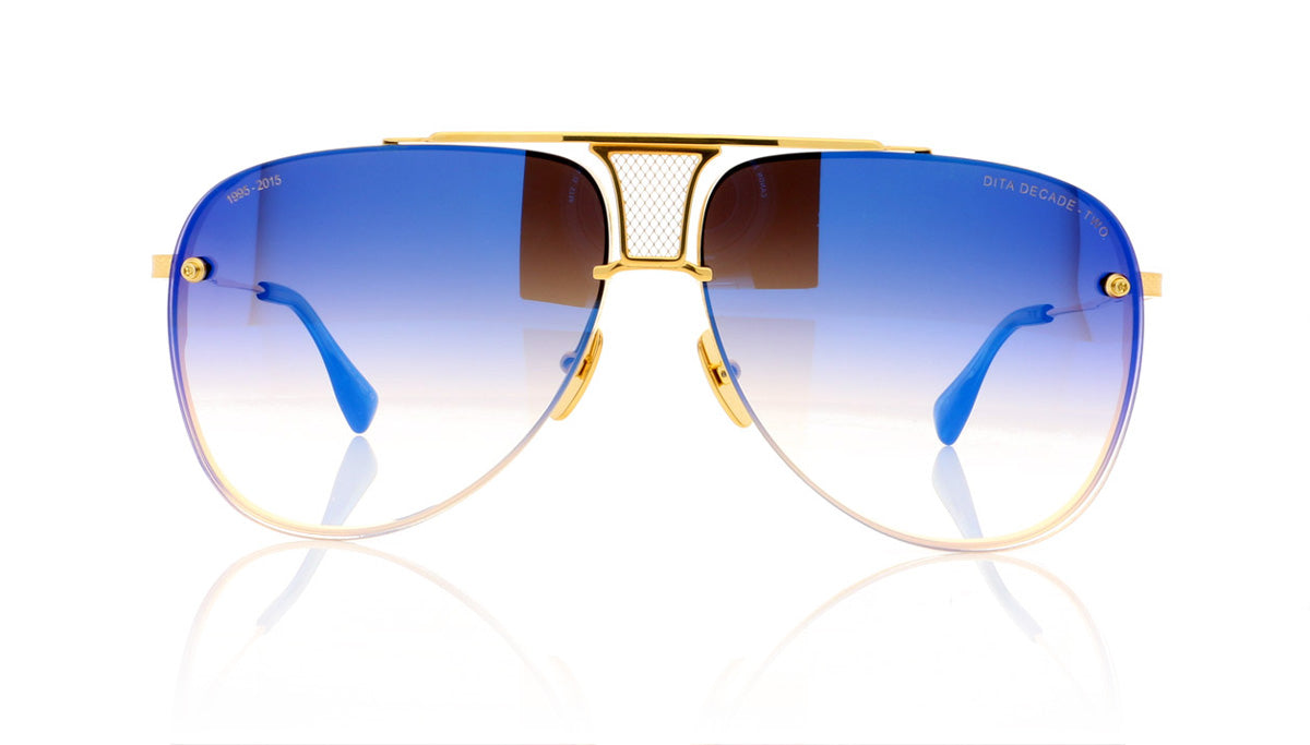 DITA Decade Two DRX 2082 C 18K Gold Sunglasses - Front