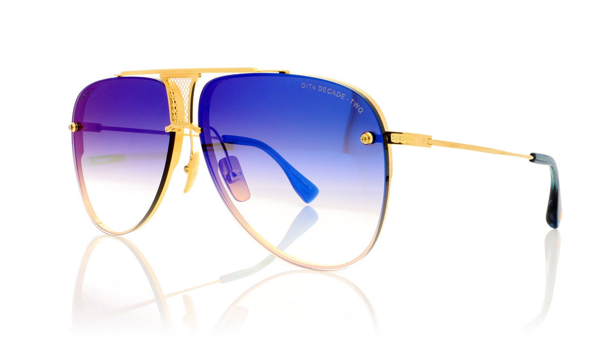DITA Decade Two DRX 2082 C 18K Gold Sunglasses - Angle