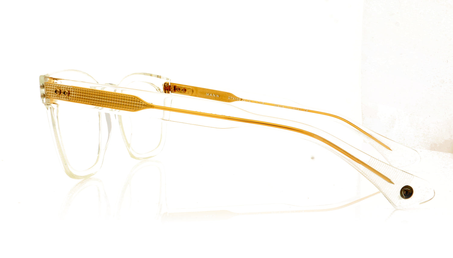 DITA Mann DTX102 CRY-GLD Crystal-Gold Glasses - Side