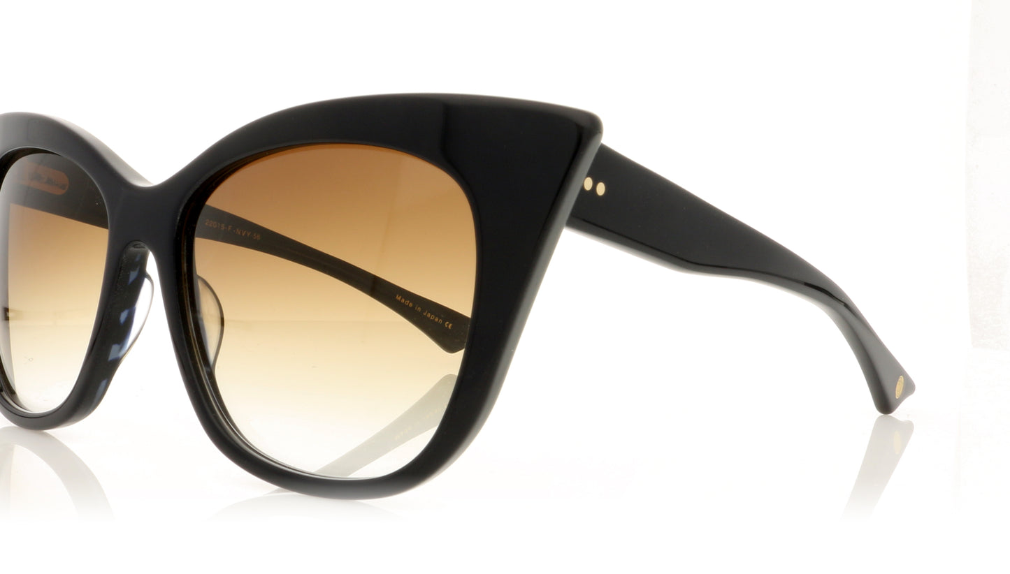 DITA Magnifique F-NVY Navy Sunglasses - Angle
