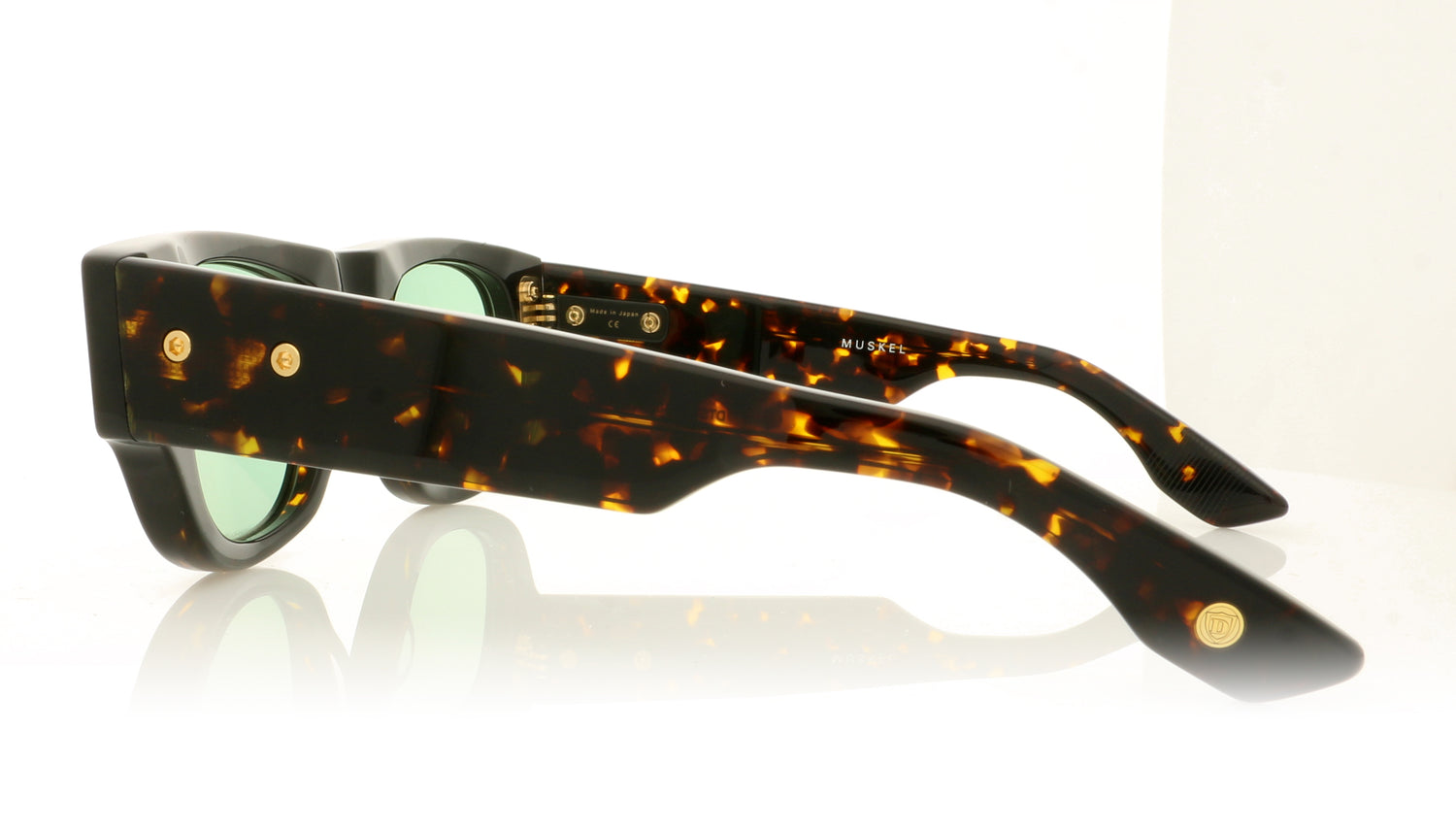 DITA DTS701 Muskel TRT Tortoise Sunglasses - Side