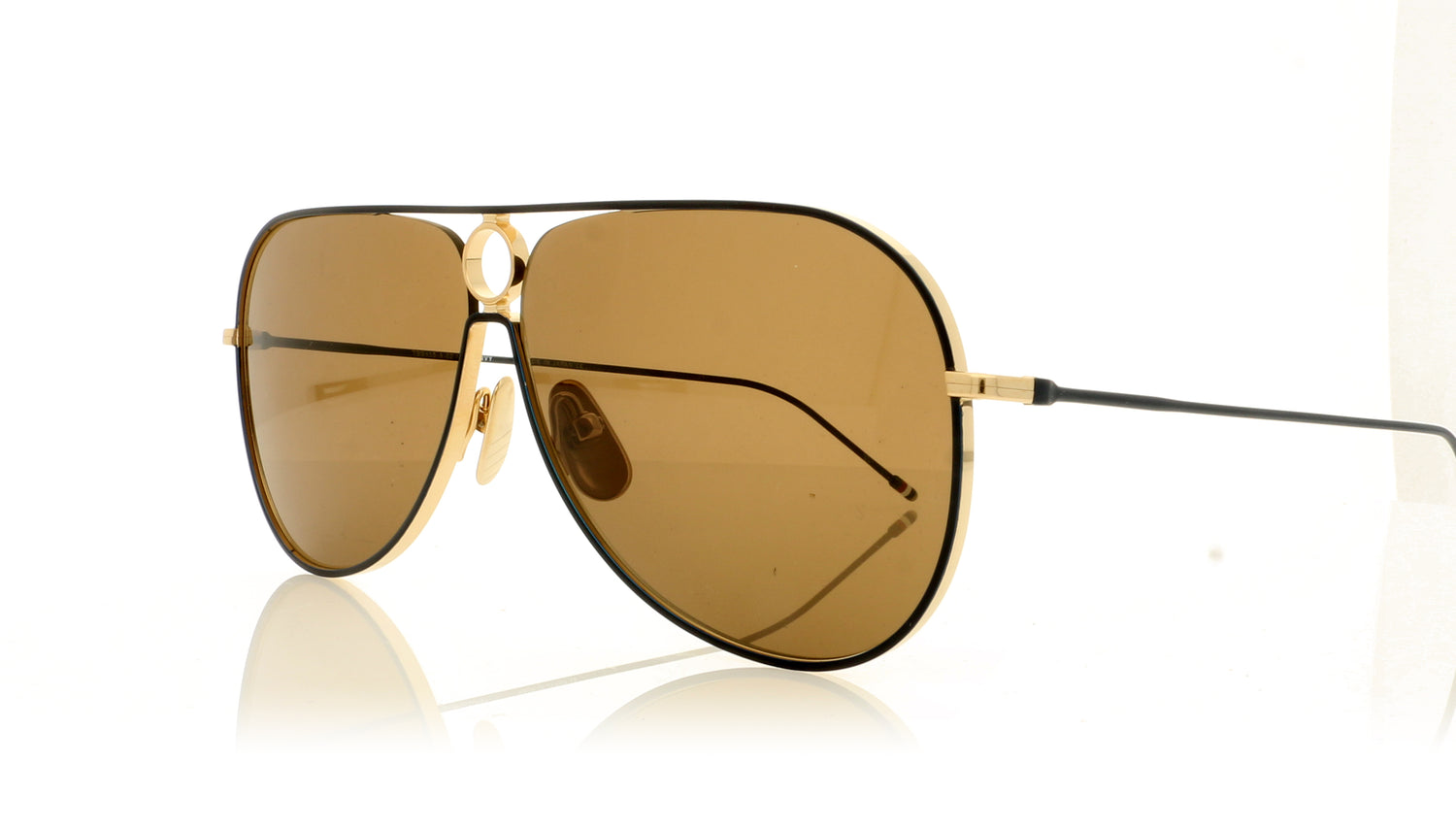 DITA TB115 TBS115 GLD-NVY Gold-Navy Sunglasses - Angle