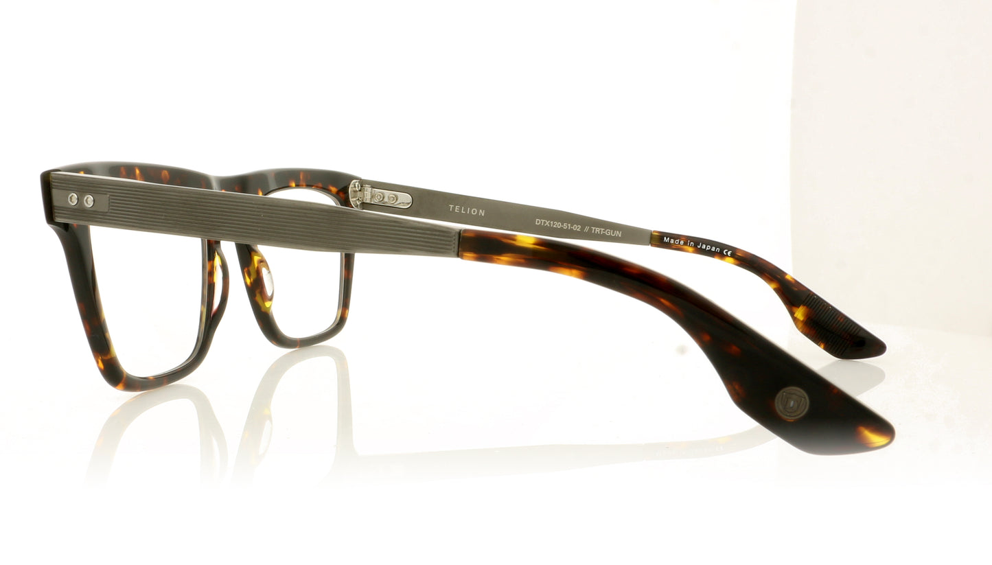 DITA DTX120 Telion 2 Dark Tortoise Glasses - Side
