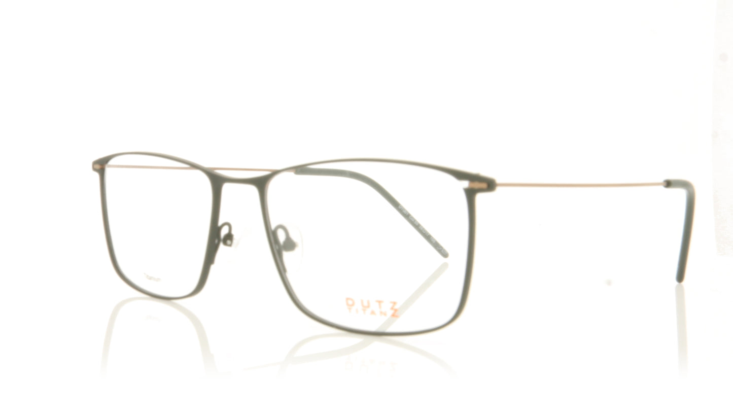 Dutz DT001 C55 Black Glasses - Angle