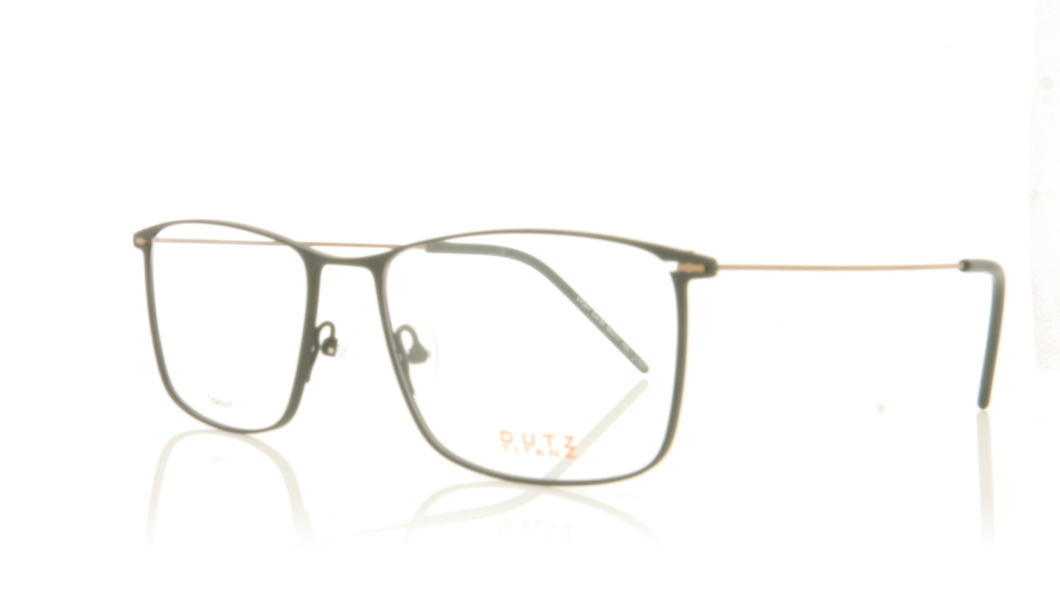 Dutz DT001 C55 Black Glasses - Angle