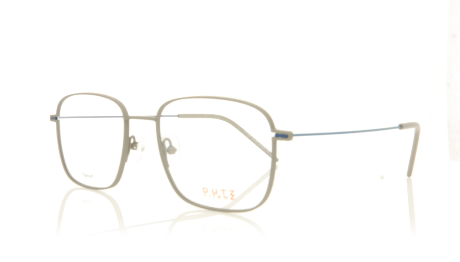 Dutz DT003 C85 Grey Glasses - Angle