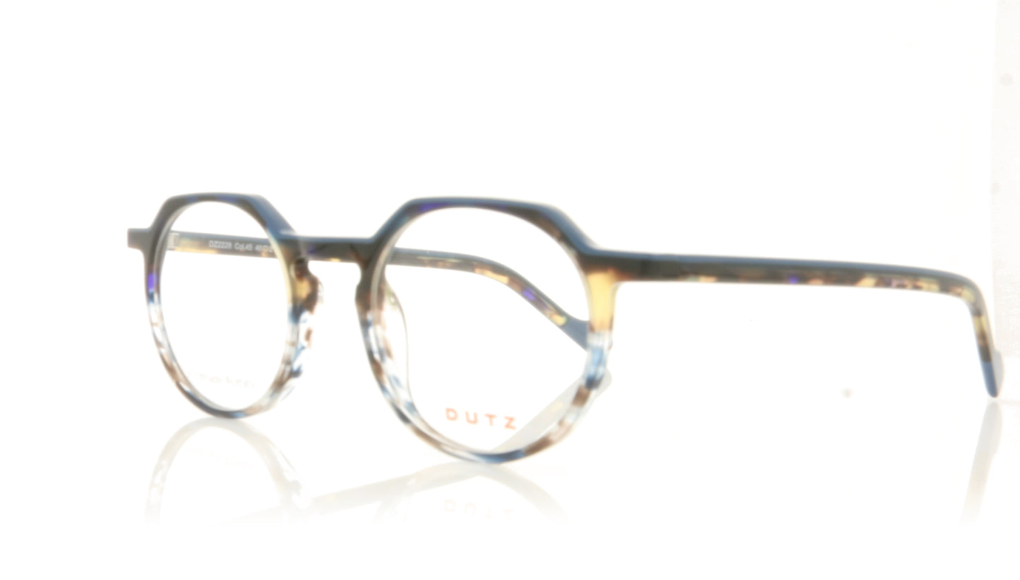Dutz DZ2228 C45 Blue Glasses - Angle