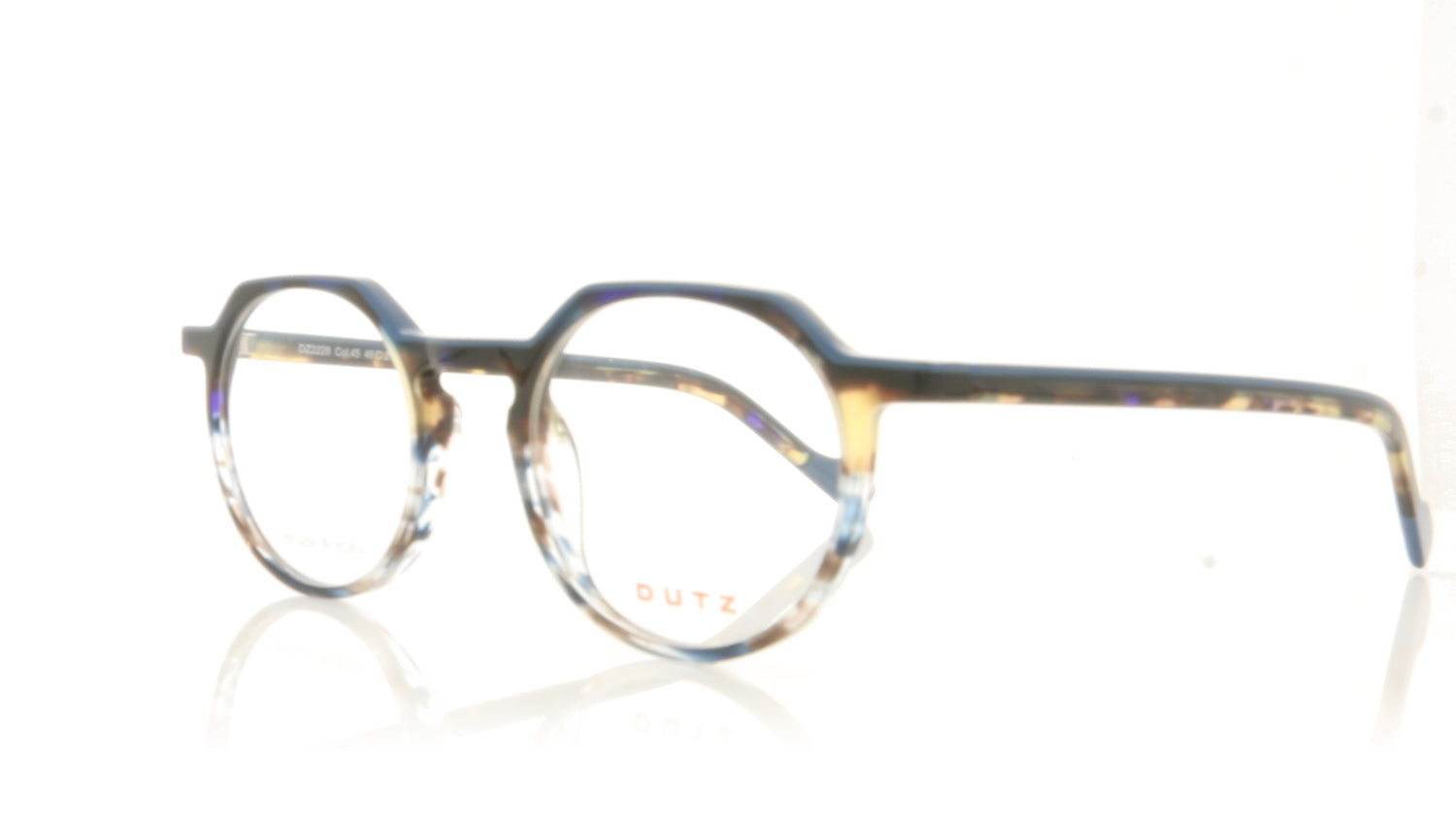 Dutz DZ2228 C45 Blue Glasses - Angle