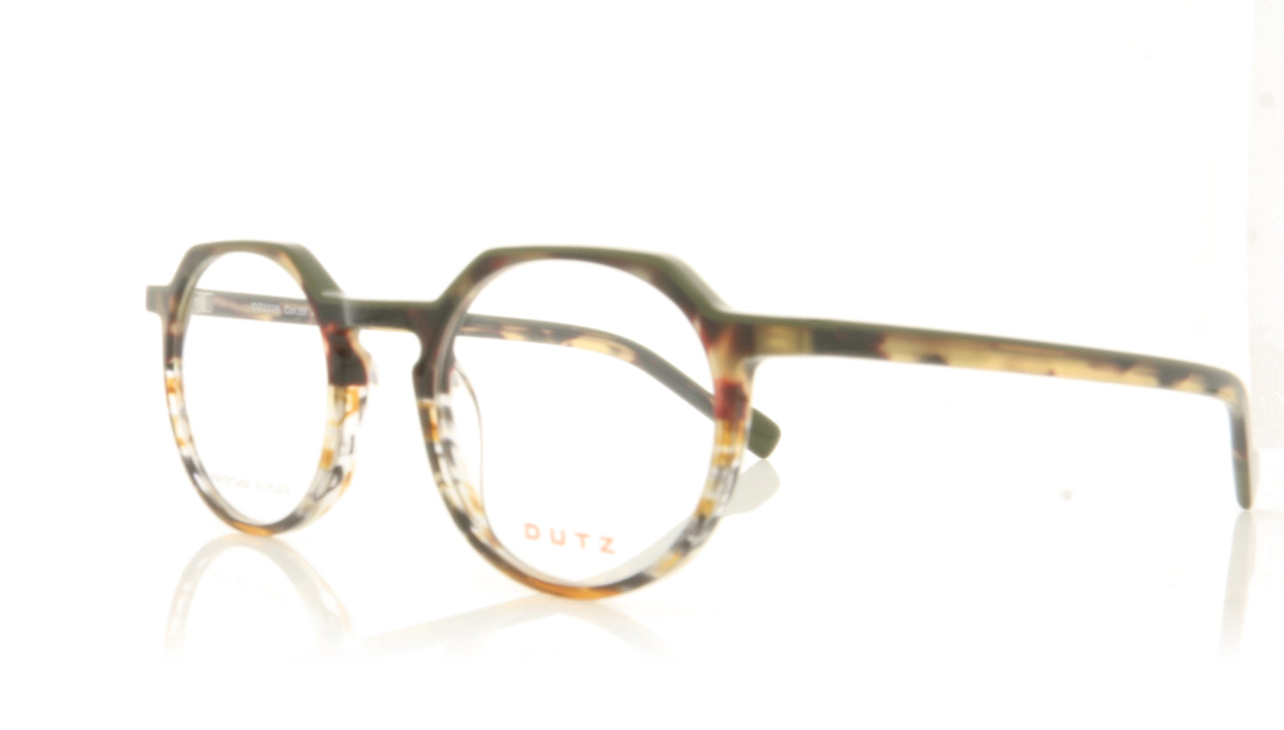 Dutz DZ2228 C55 Tortoise Glasses - Angle