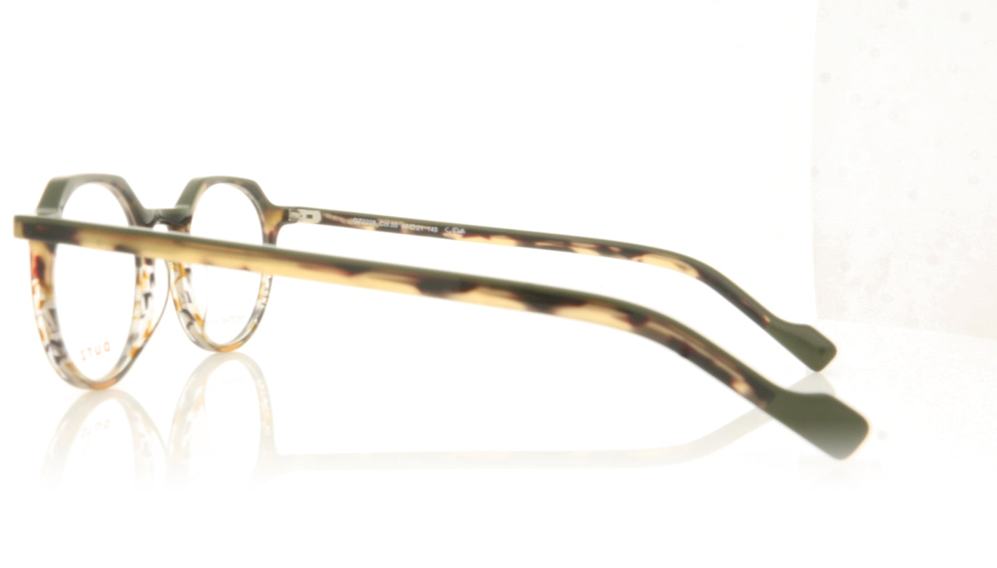 Dutz DZ2228 C55 Tortoise Glasses - Side