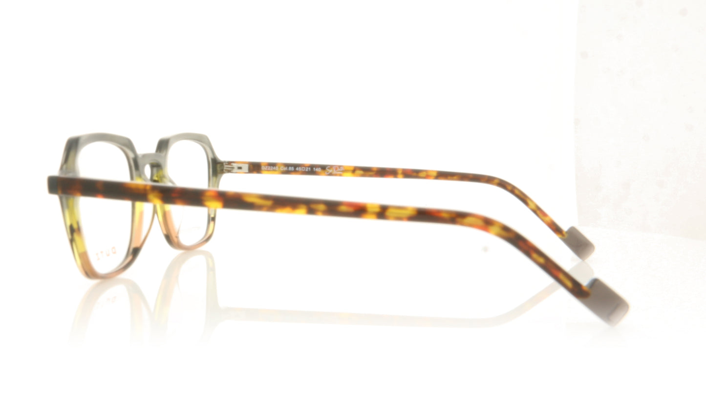 Dutz DZ2240 C85 Tortoise Glasses - Side