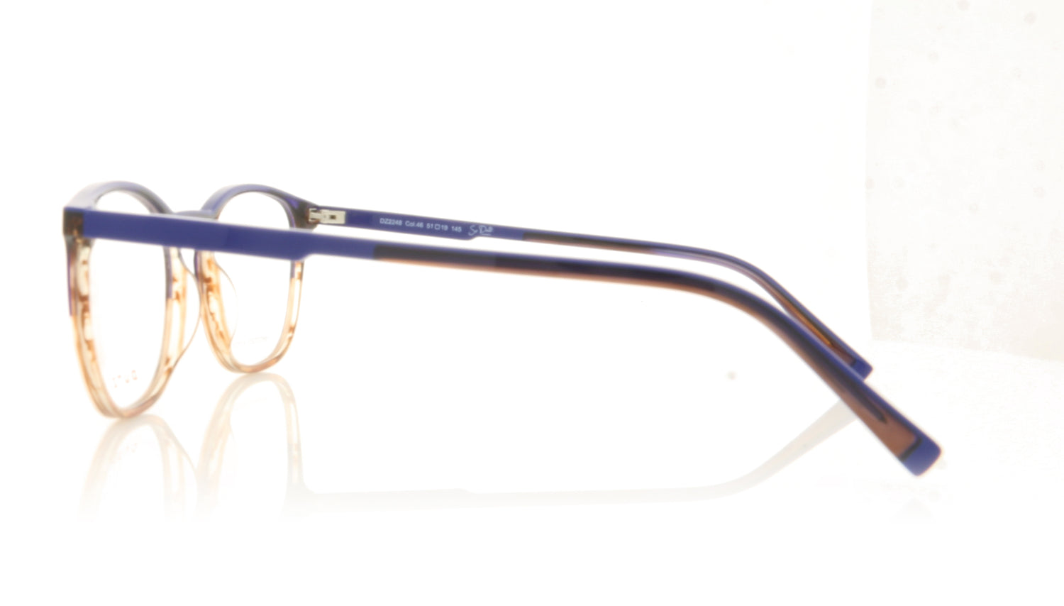 Dutz DZ2248 D46 Blue Glasses - Side