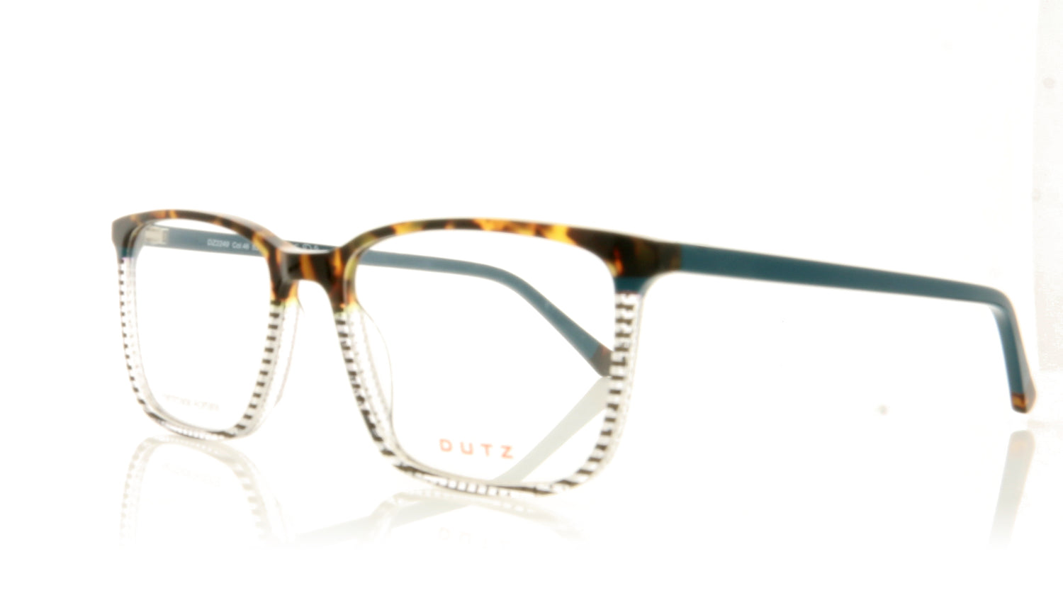 Dutz DZ2249 C46 Green Glasses - Angle
