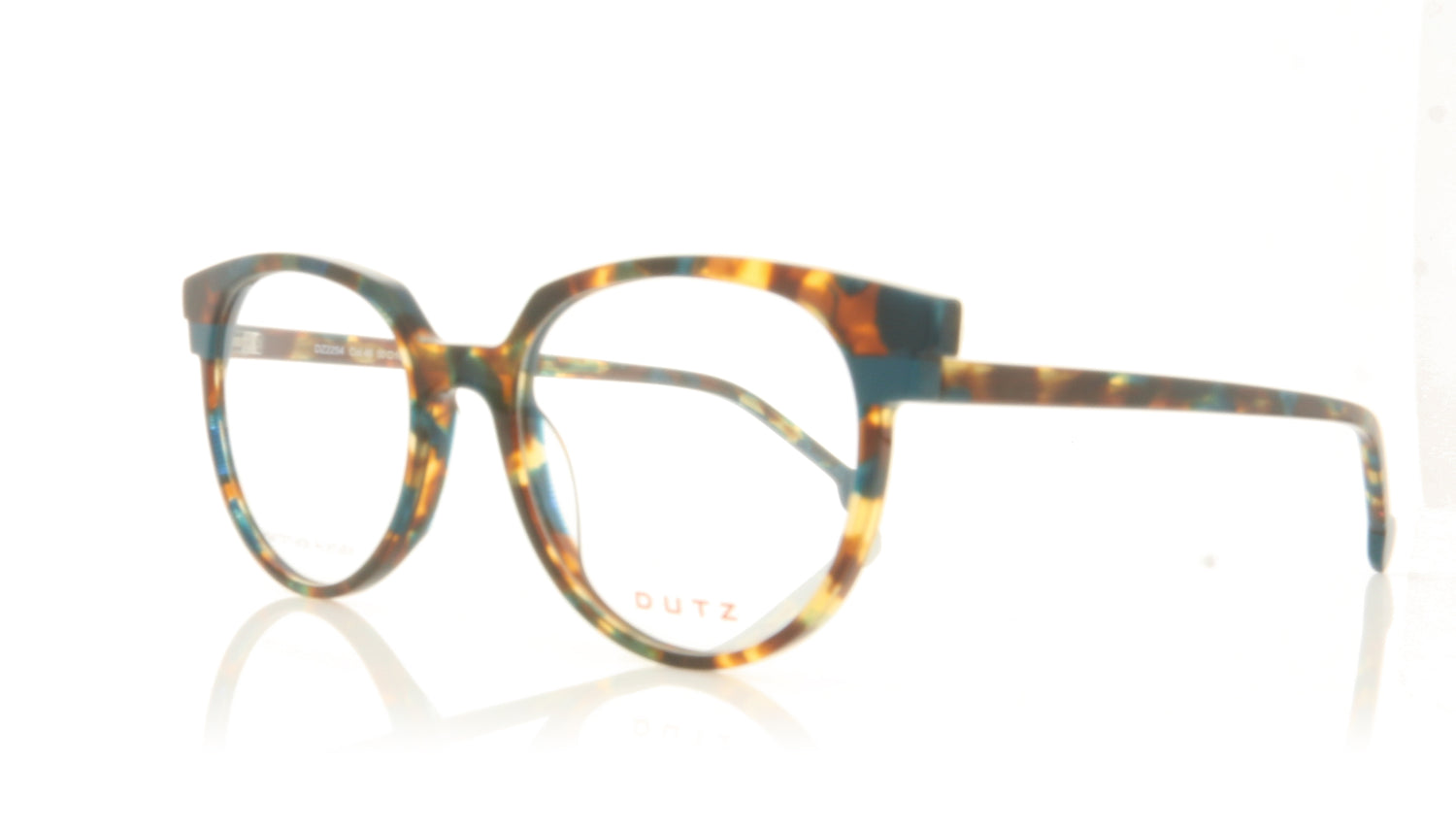 Dutz DZ2254 D46 Tortoise Glasses - Angle