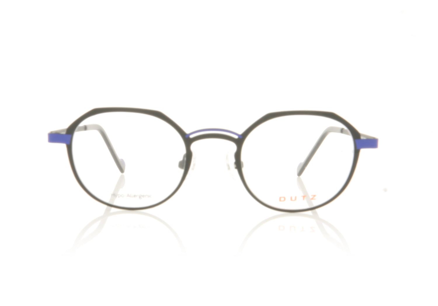 Dutz DZ756 C95 Black Glasses - Front