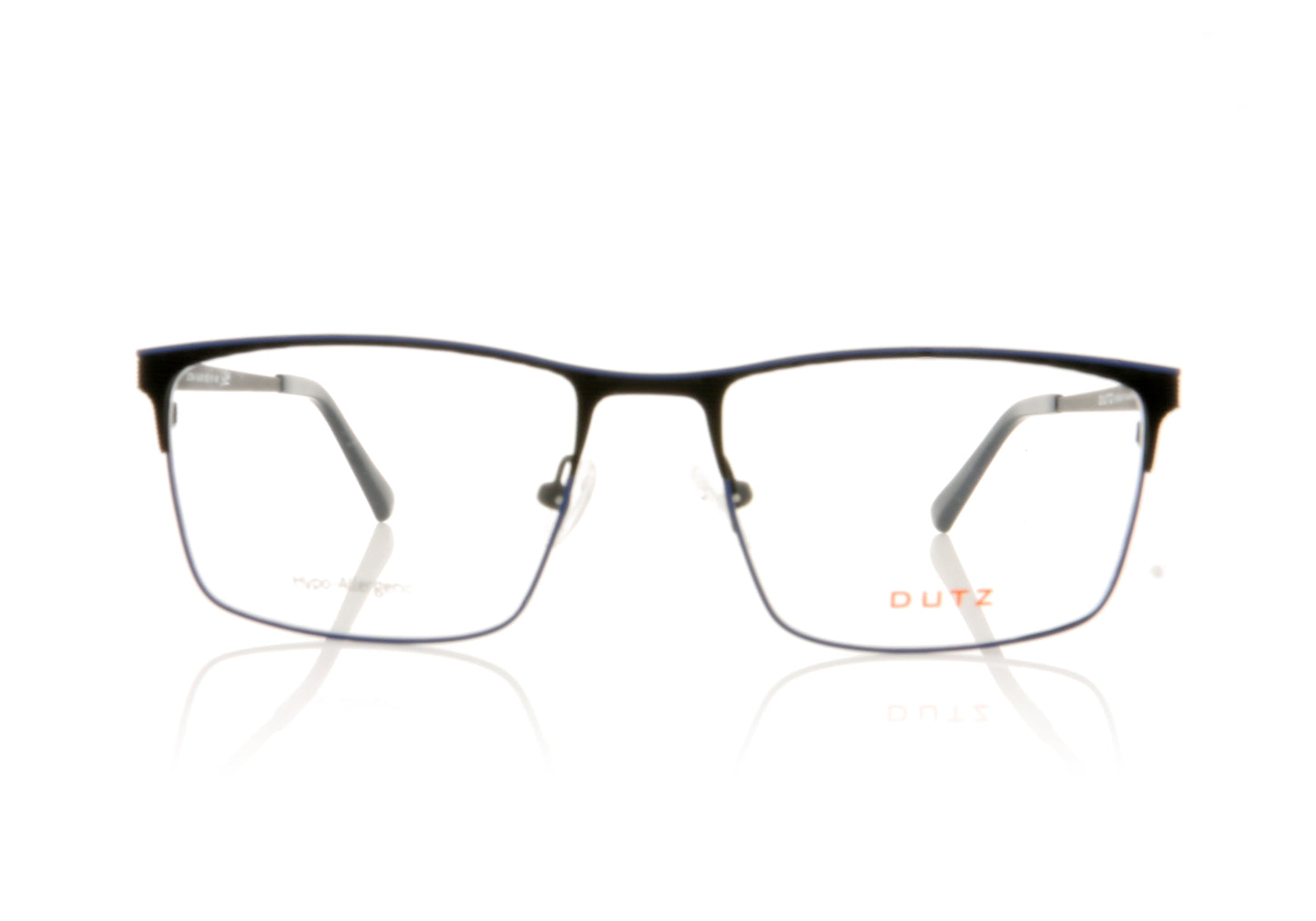 Dutz DZ764 C95 Black Glasses - Front