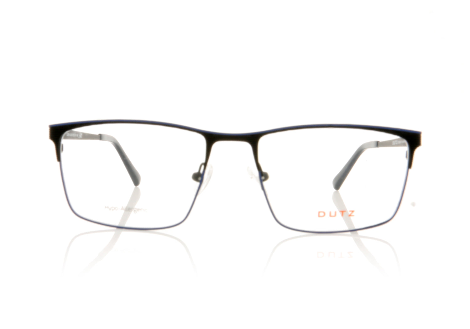 Dutz DZ764 C95 Black Glasses - Front