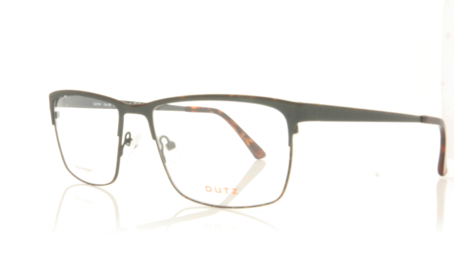 Dutz DZ781 C85 Grey Glasses - Angle