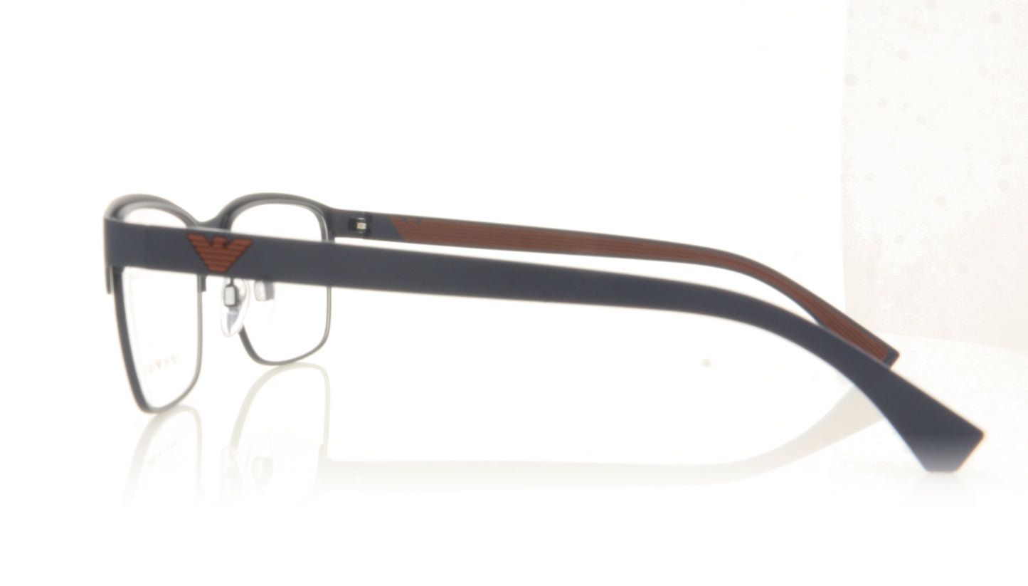 Emporio Armani 0EA1098 3003 Matte Blue Glasses - Side