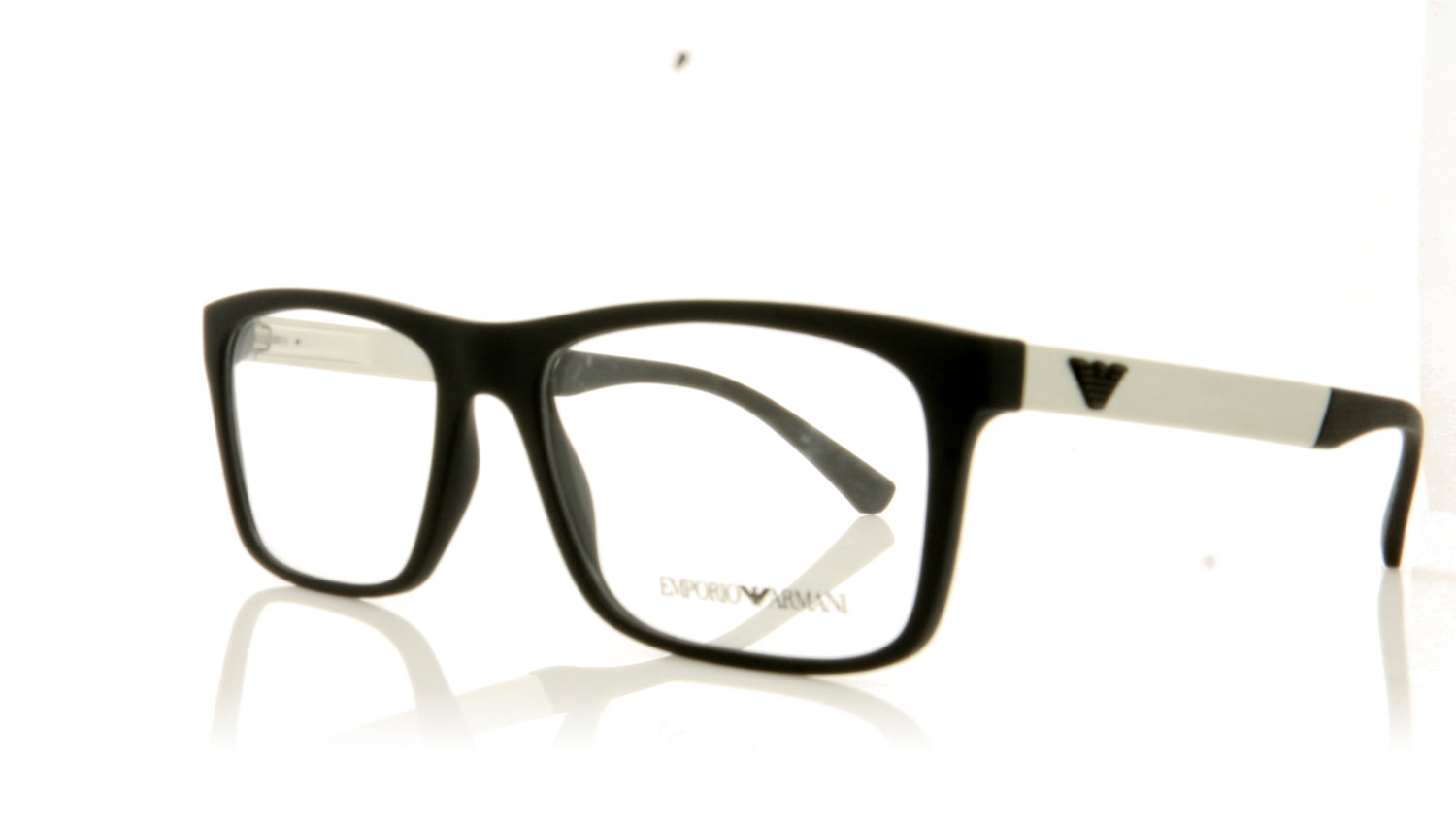 Emporio Armani 0EA3101 5042 Matte Black Glasses - Angle