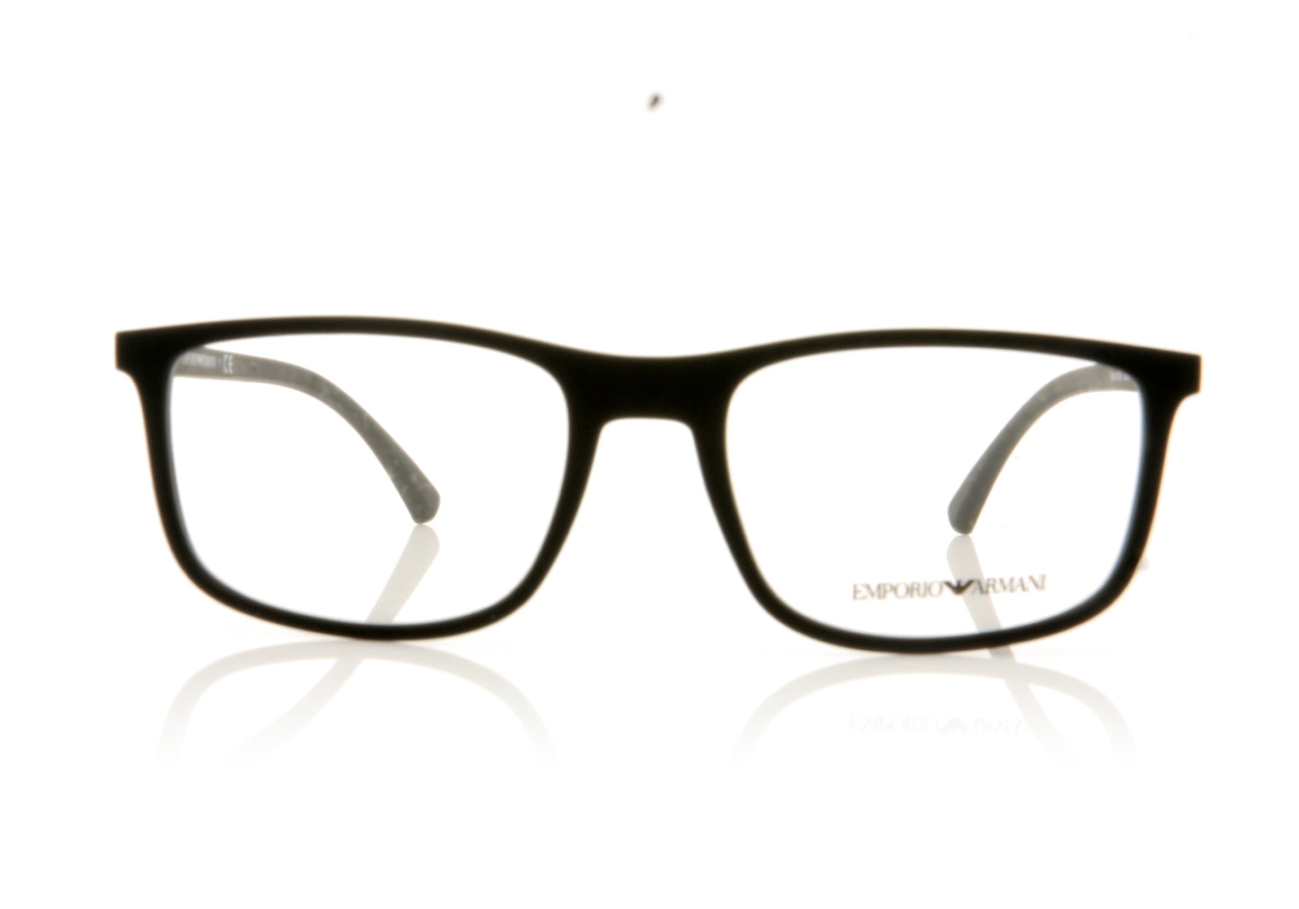 Emporio Armani 0EA3135 5063 Black Rubber Glasses - Front