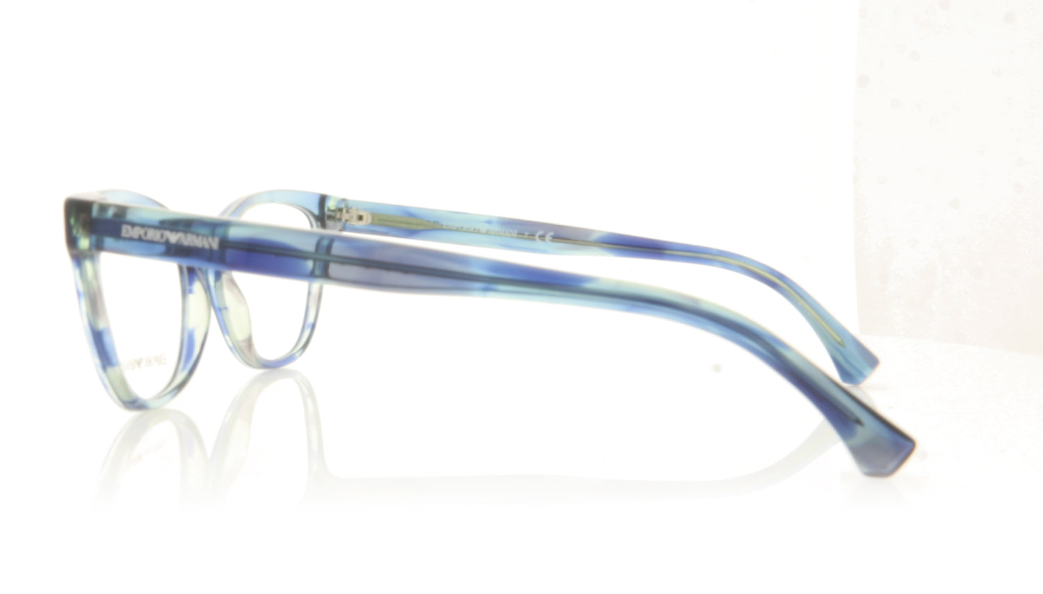 Emporio Armani 0EA3142 5714 Watercolr Blue Glasses - Side