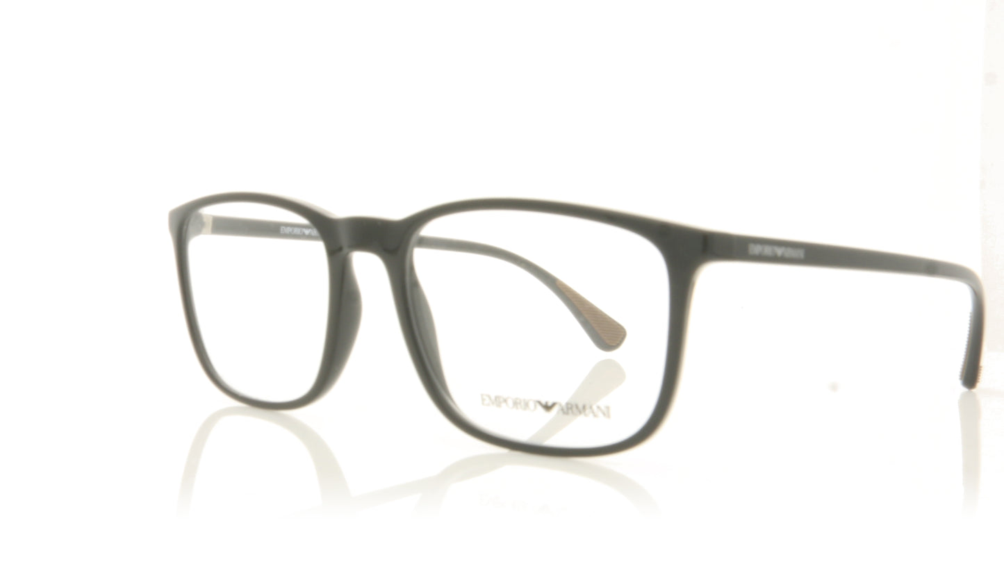 Emporio Armani 0EA3148 5017 Black Glasses - Angle