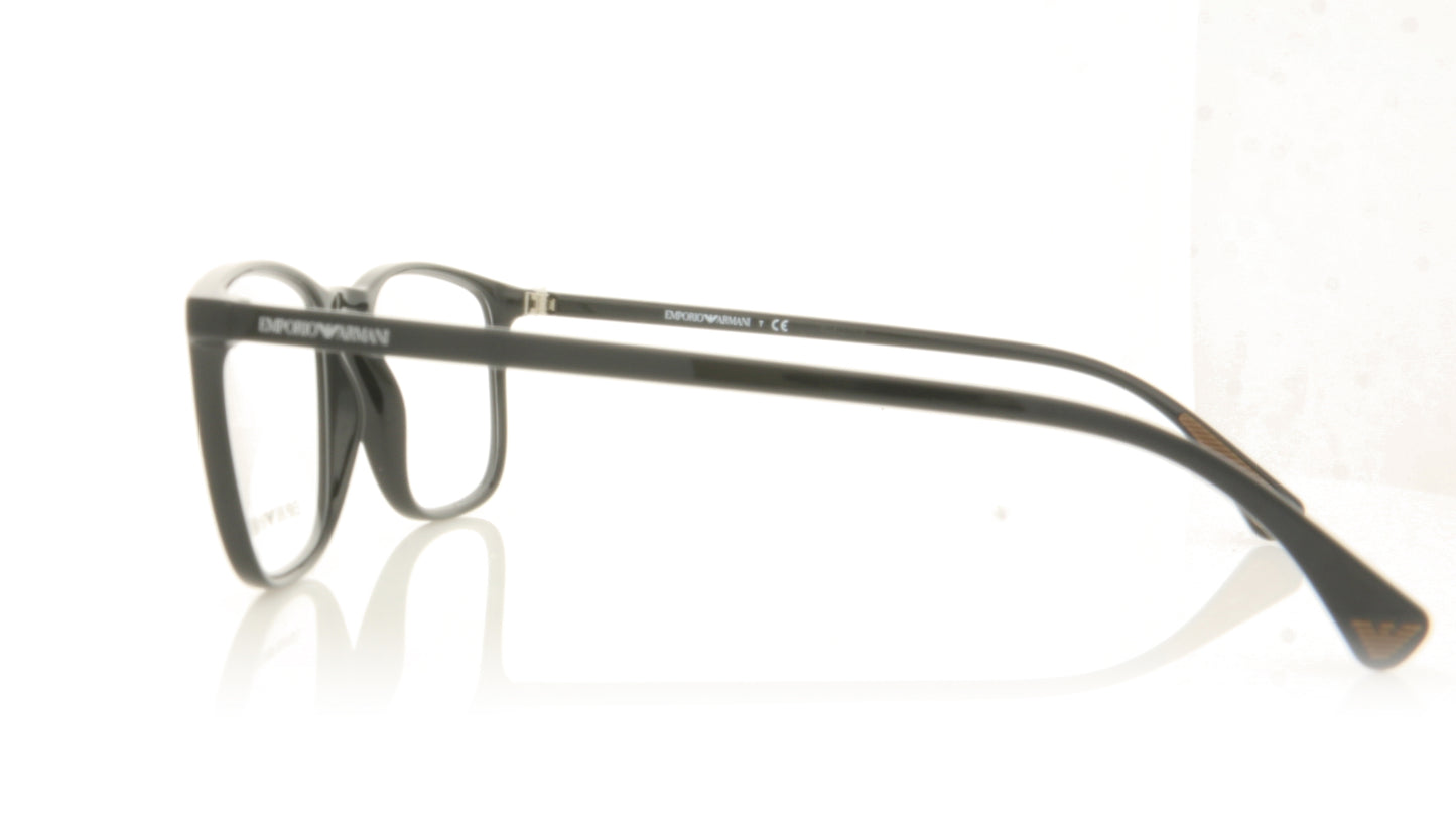 Emporio Armani 0EA3148 5017 Black Glasses - Side