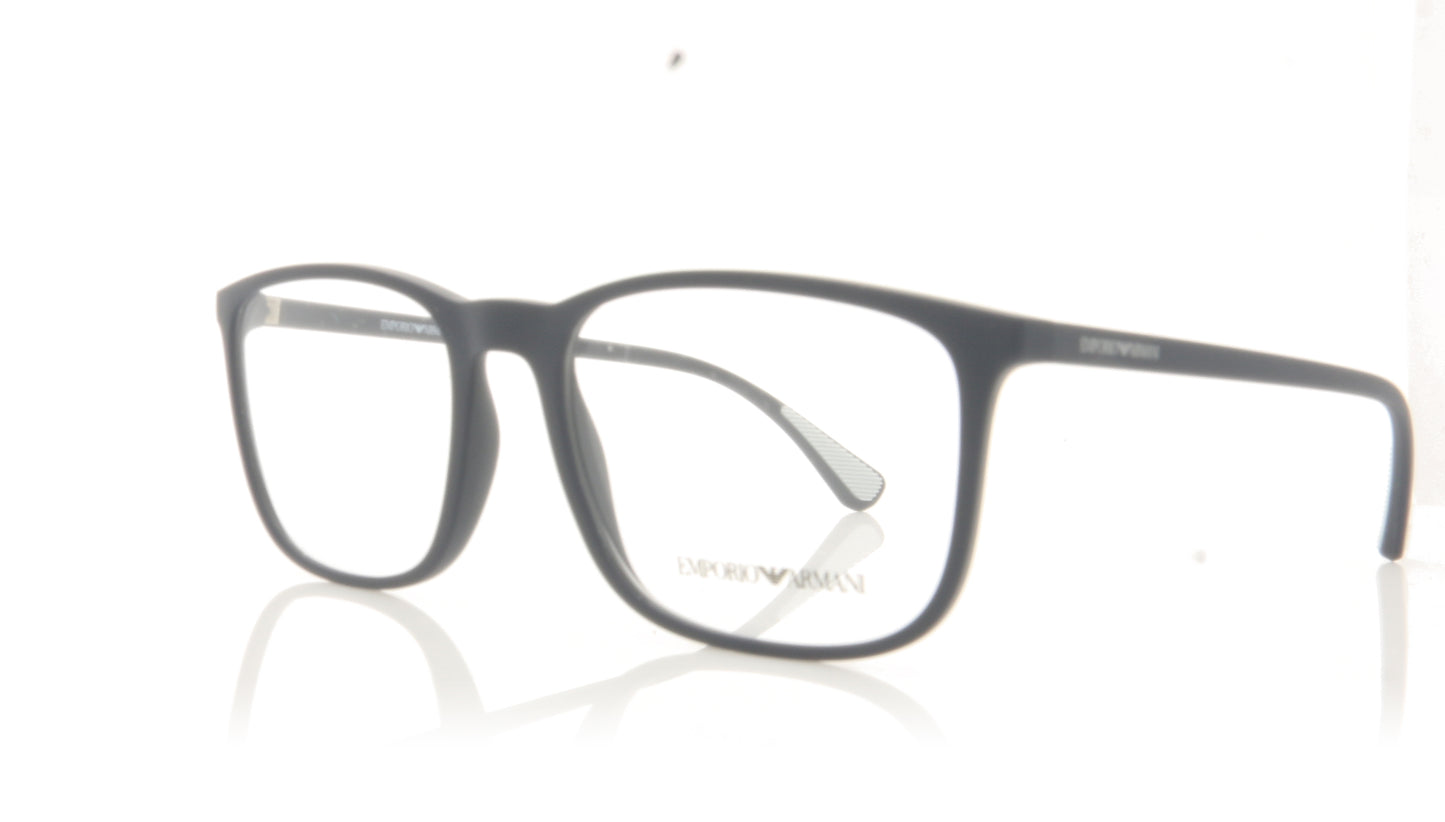 Emporio Armani 0EA3177 5088 Matte Blue Glasses - Angle