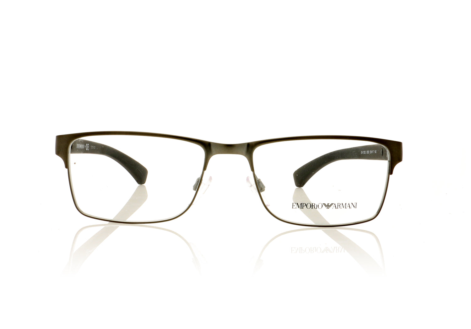 Emporio Armani EA1052 3003 Gunmetal Glasses - Front