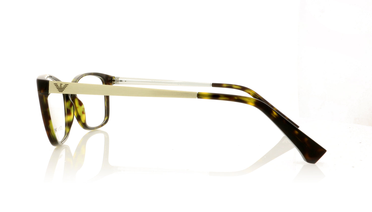 Emporio Armani EA3026 5026 Tortoise Glasses - Side