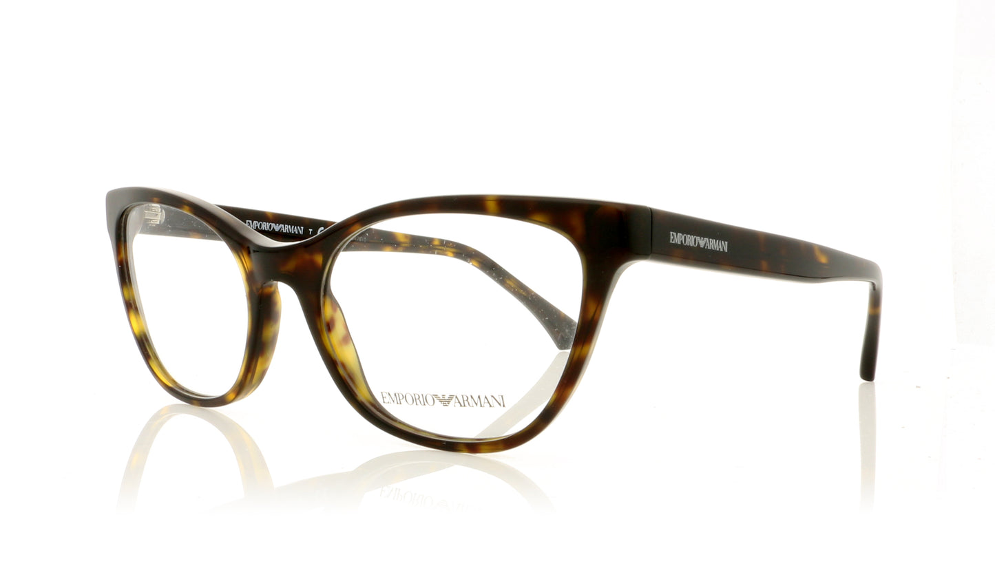 Emporio Armani EA3142 5089 Havana Glasses - Angle