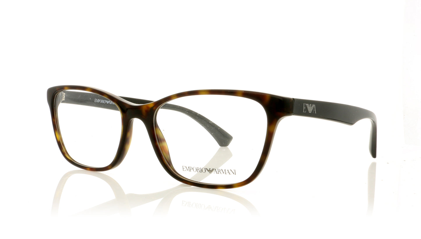 Emporio Armani EA3157 5089 Havana Glasses - Angle