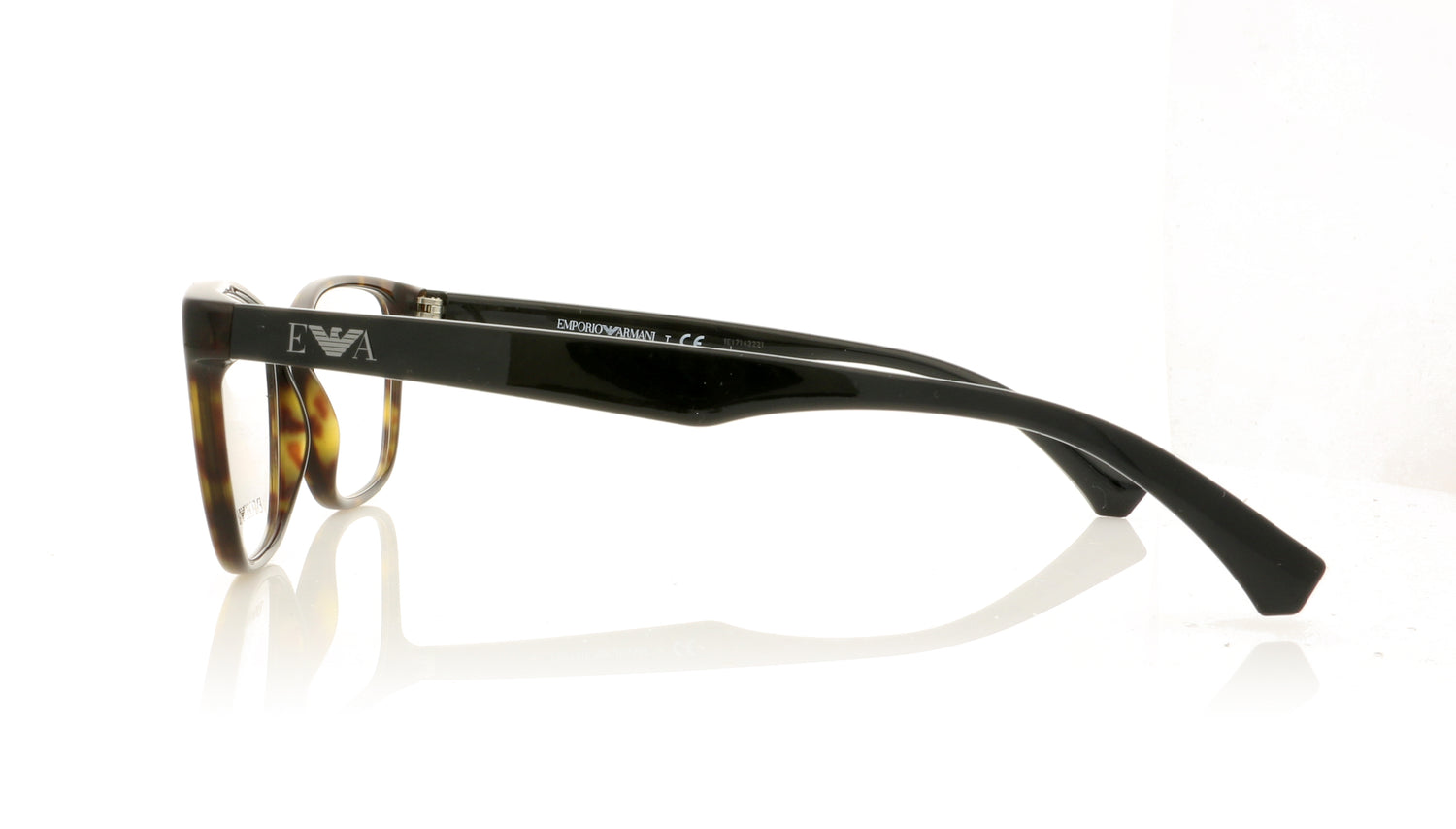 Emporio Armani EA3157 5089 Havana Glasses - Side