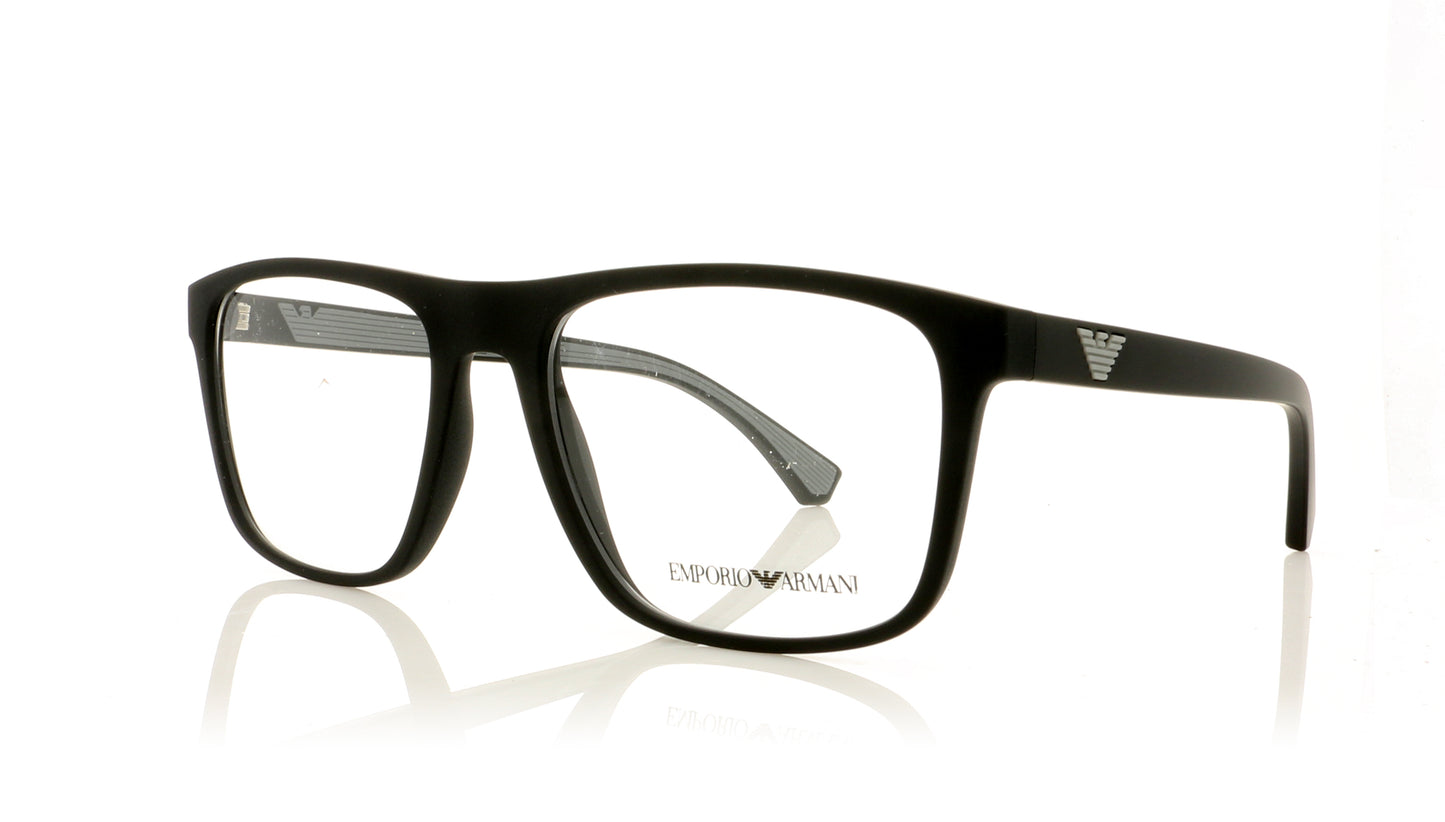 Emporio Armani EA3159 5042 Black Glasses - Angle